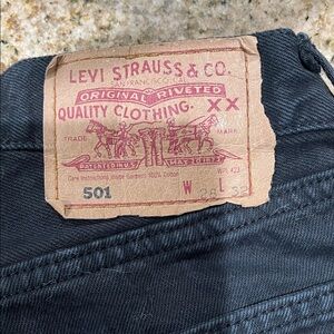 Levi's Men's Dark Blue Straight Jeans